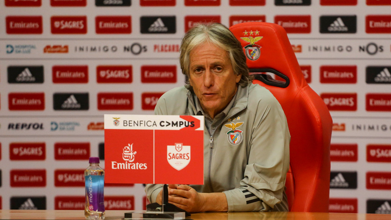 Jorge Jesus Antevisão Paredes-Benfica Taça de Portugal