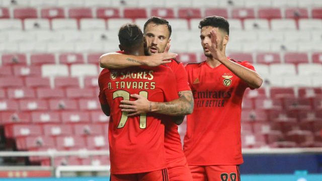 Seferovic marcou na recente vit&#243;ria na Ta&#231;a de Portugal