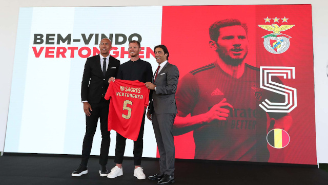 Benfica Apresentação Vertonghen Reforço Futebol 2020/21