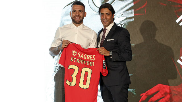 Apresentação oficial Otamendi