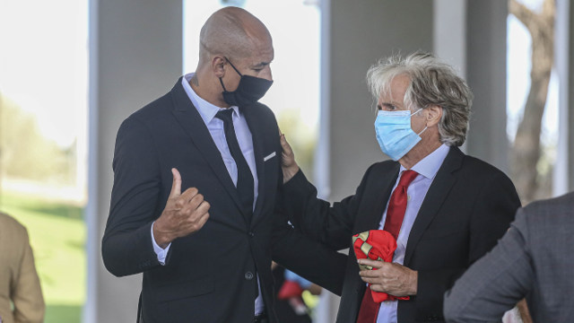Luis&#227;o e Jorge Jesus, o reencontro