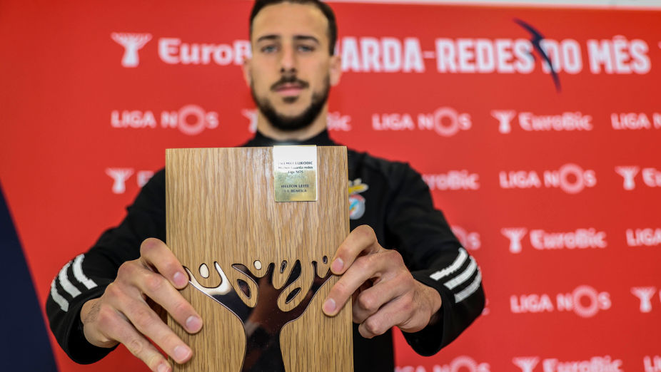 Helton Leite, guarda-redes do Benfica