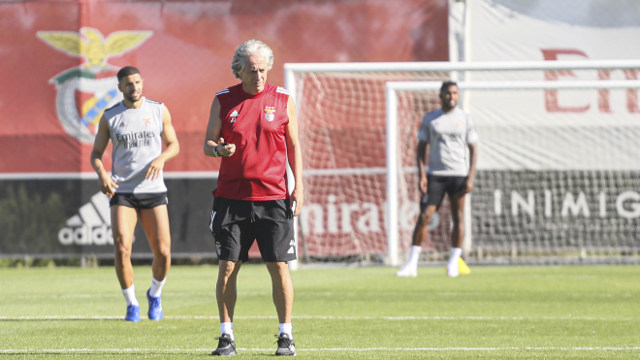 Treino Benfica Campus Plantel Principal