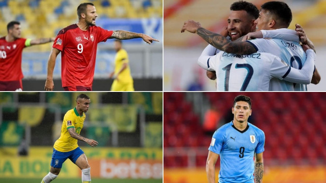 Seferovic, Otamendi, Everton e Darwin