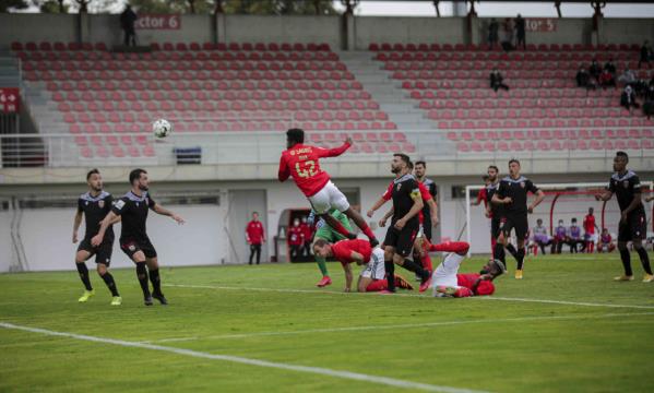 Lu&#237;s Lopes, autor do golo do empate (2-2)