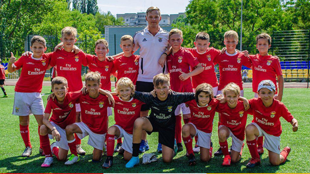 Escola de Futebol em Kiev