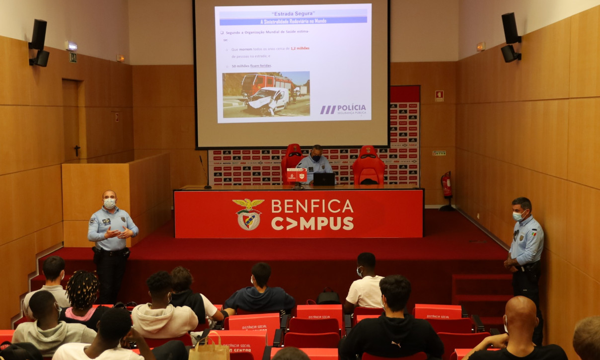 Ação de Prevenção Rodoviária no Benfica Campus