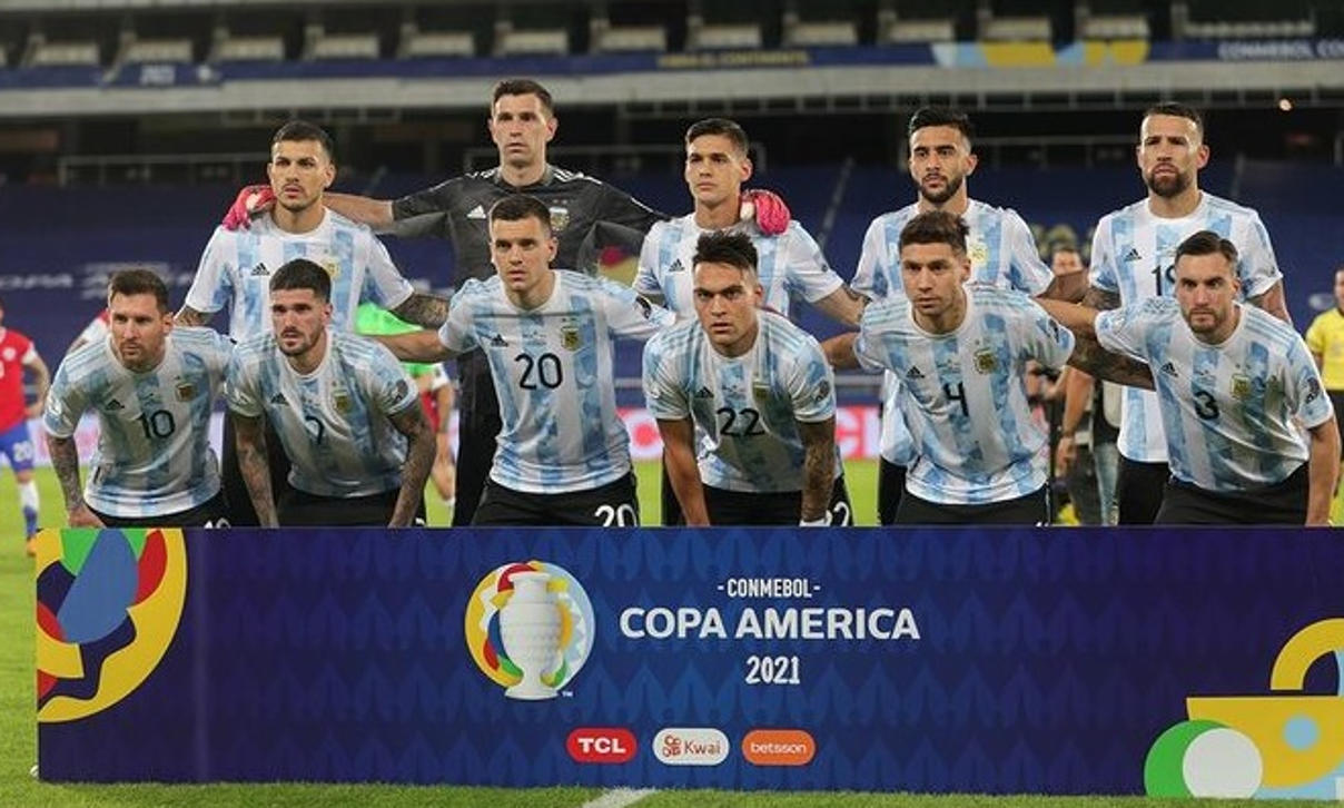 Equipa inicial da Argentina