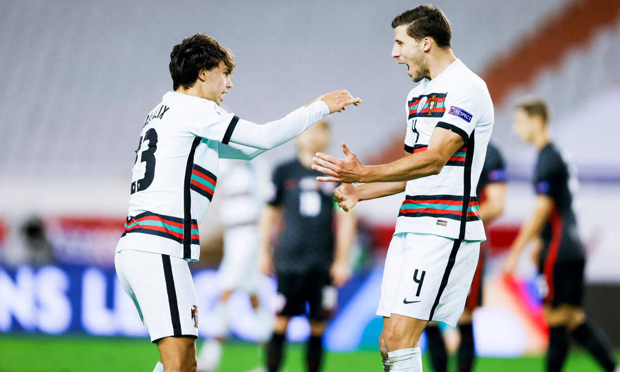 João Félix e Rúben Dias