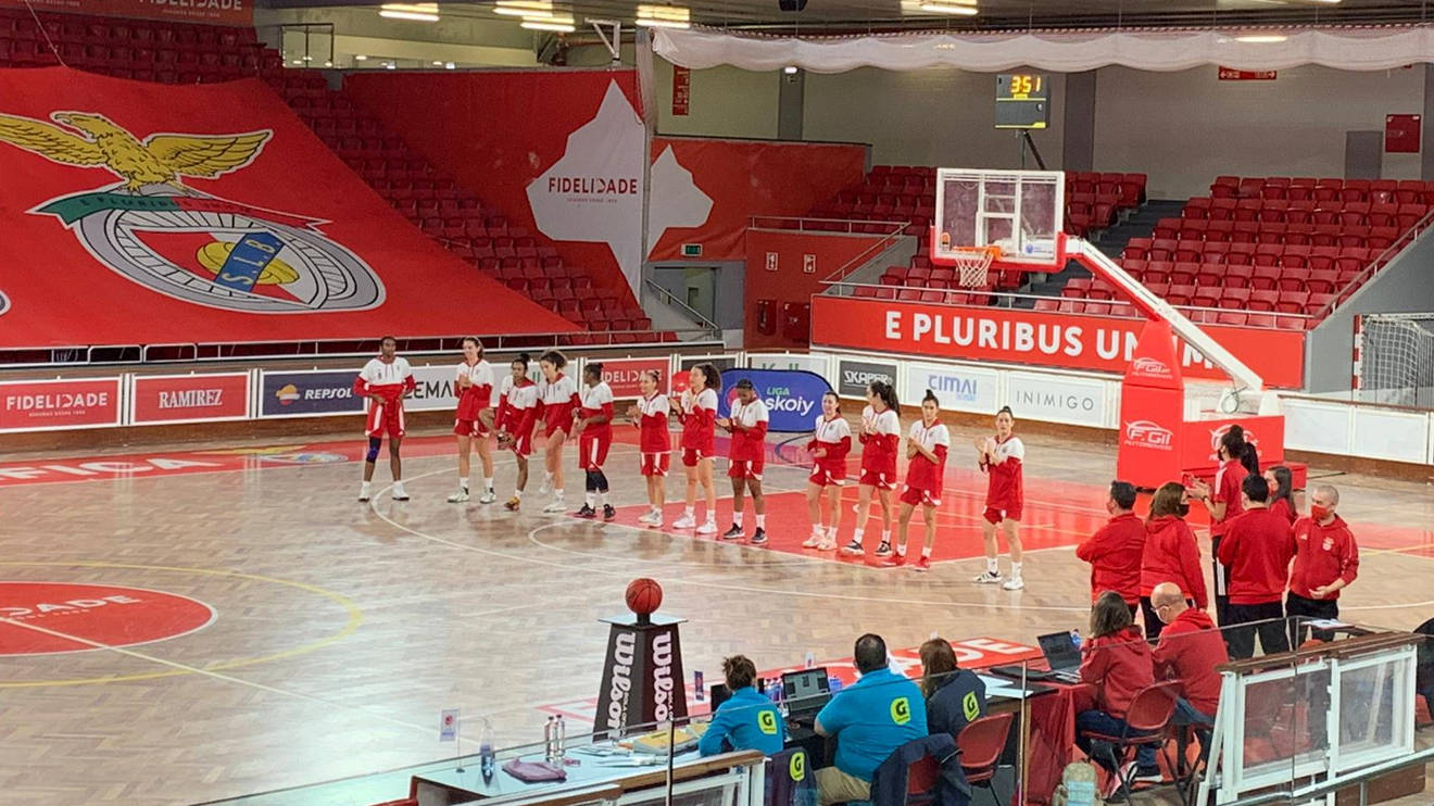 Benfica-Galitos Basquetebol feminino