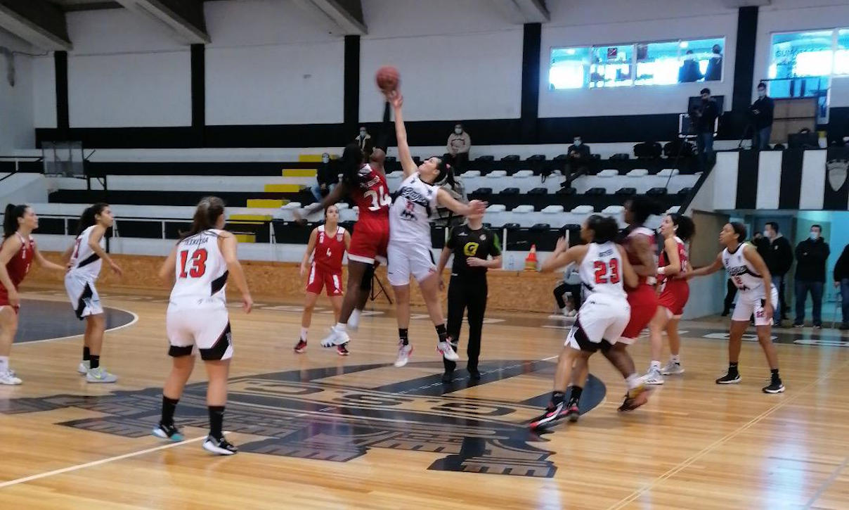 Guifões-Benfica Basquetebol feminino
