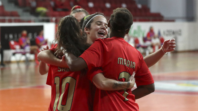 Festejos da equipa
