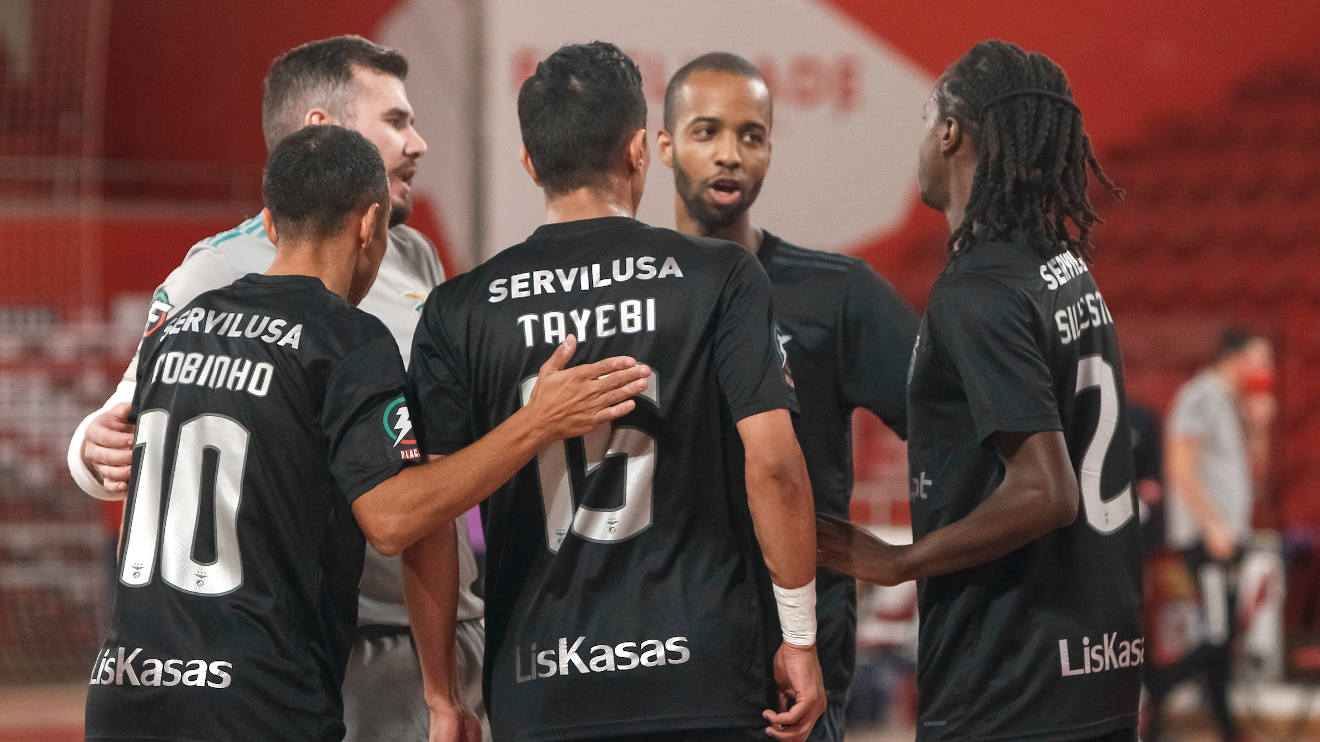 Benfica Caxinas 10.ª jornada Futsal