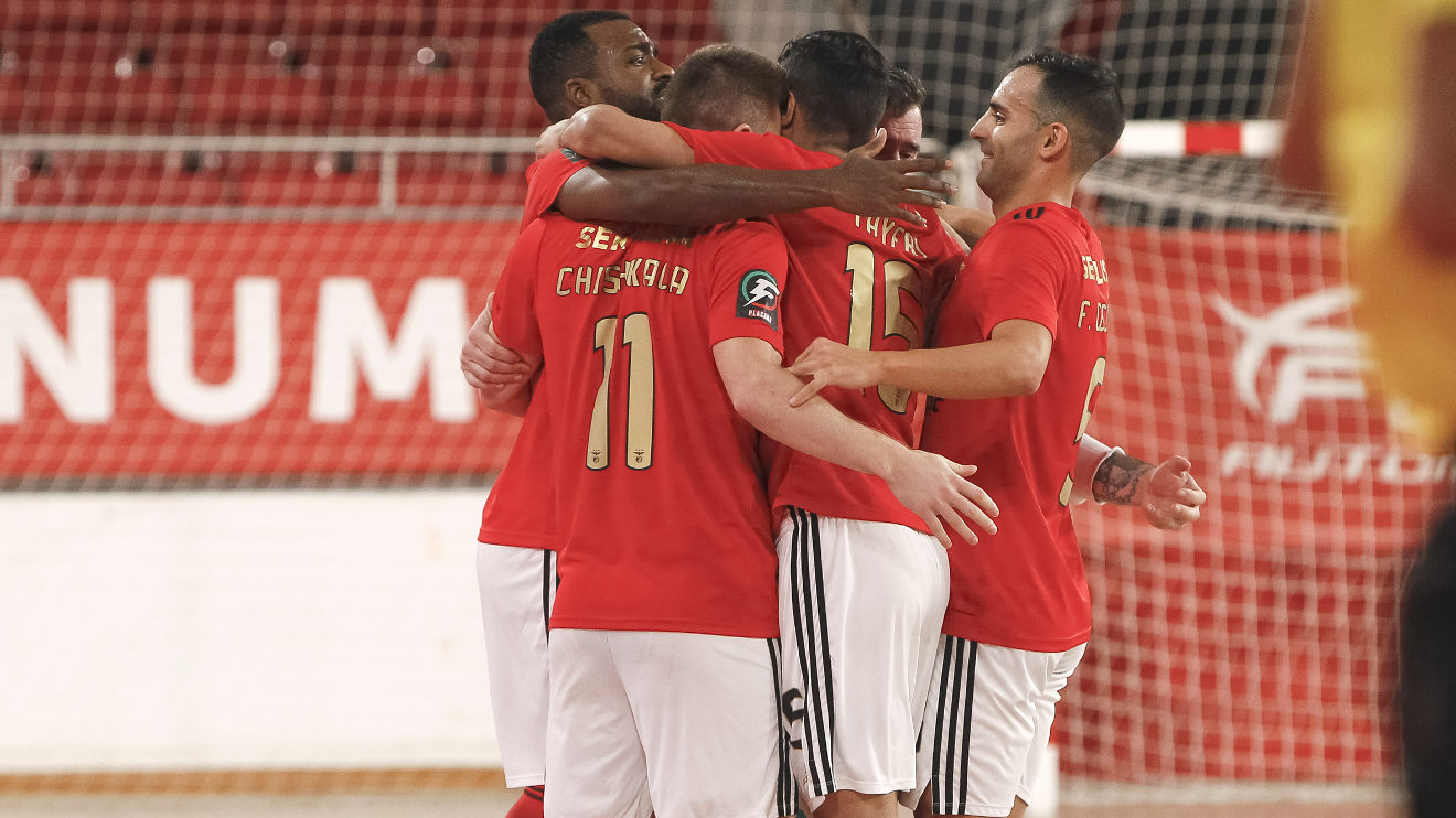 Benfica Futsal Jogo Portimonense Liga Placard Sl Benfica