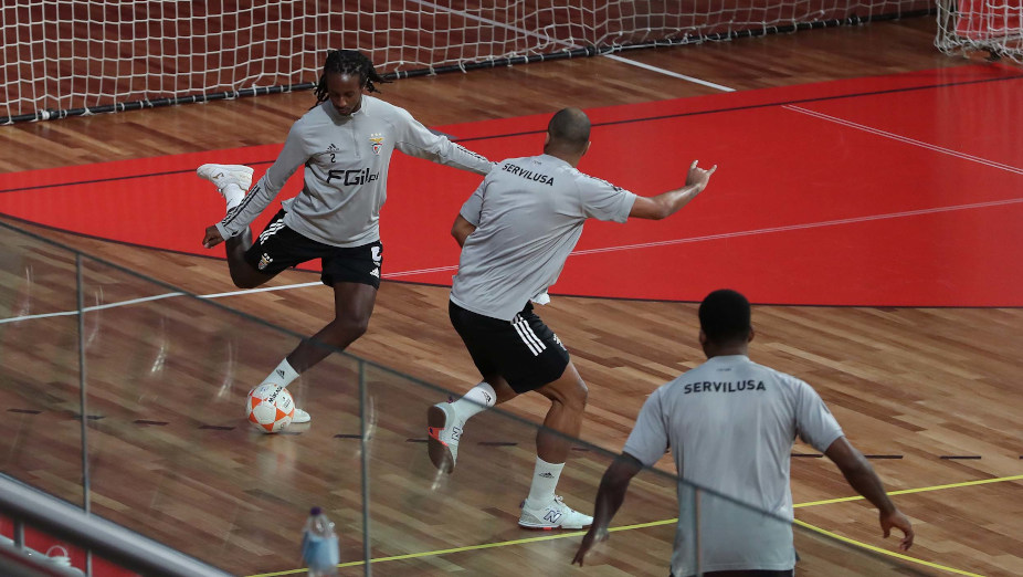 Treino Futsal Benfica Preparação Taça da Liga