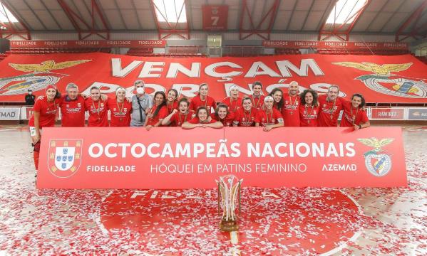 Benfica conquistou o 8.&#186; t&#237;tulo de Campe&#227;o Nacional do palmar&#233;s
