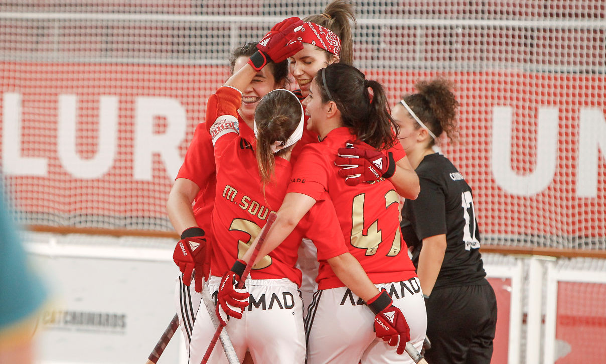 Equipa feminina de hóquei em patins do Benfica