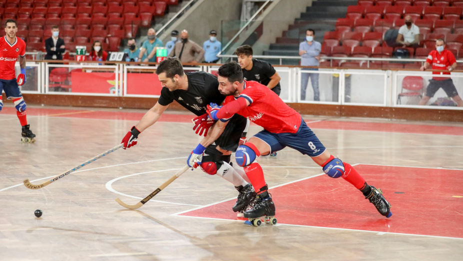 Jogo 1 Quartos de final Benfica-Oliveirense Hóquei em Patins
