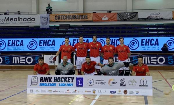 Equipa de h&#243;quei em patins do SL Benfica