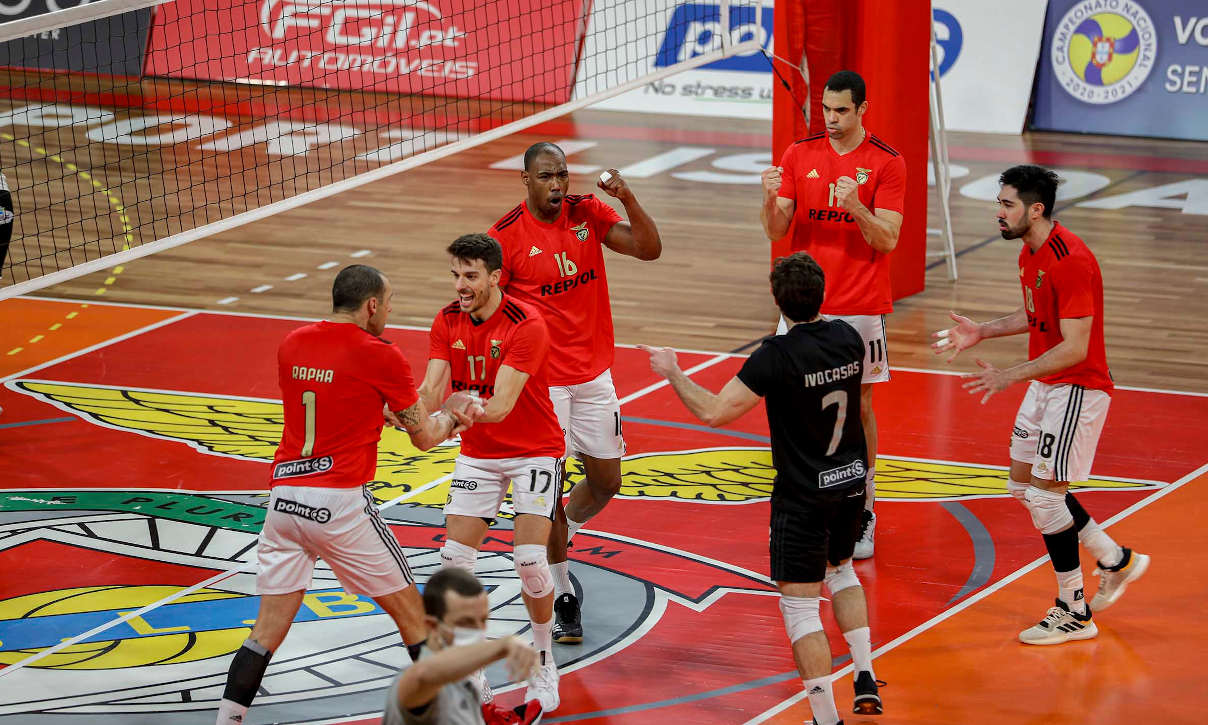 Benfica Fonte do Bastardo Campeonato Voleibol