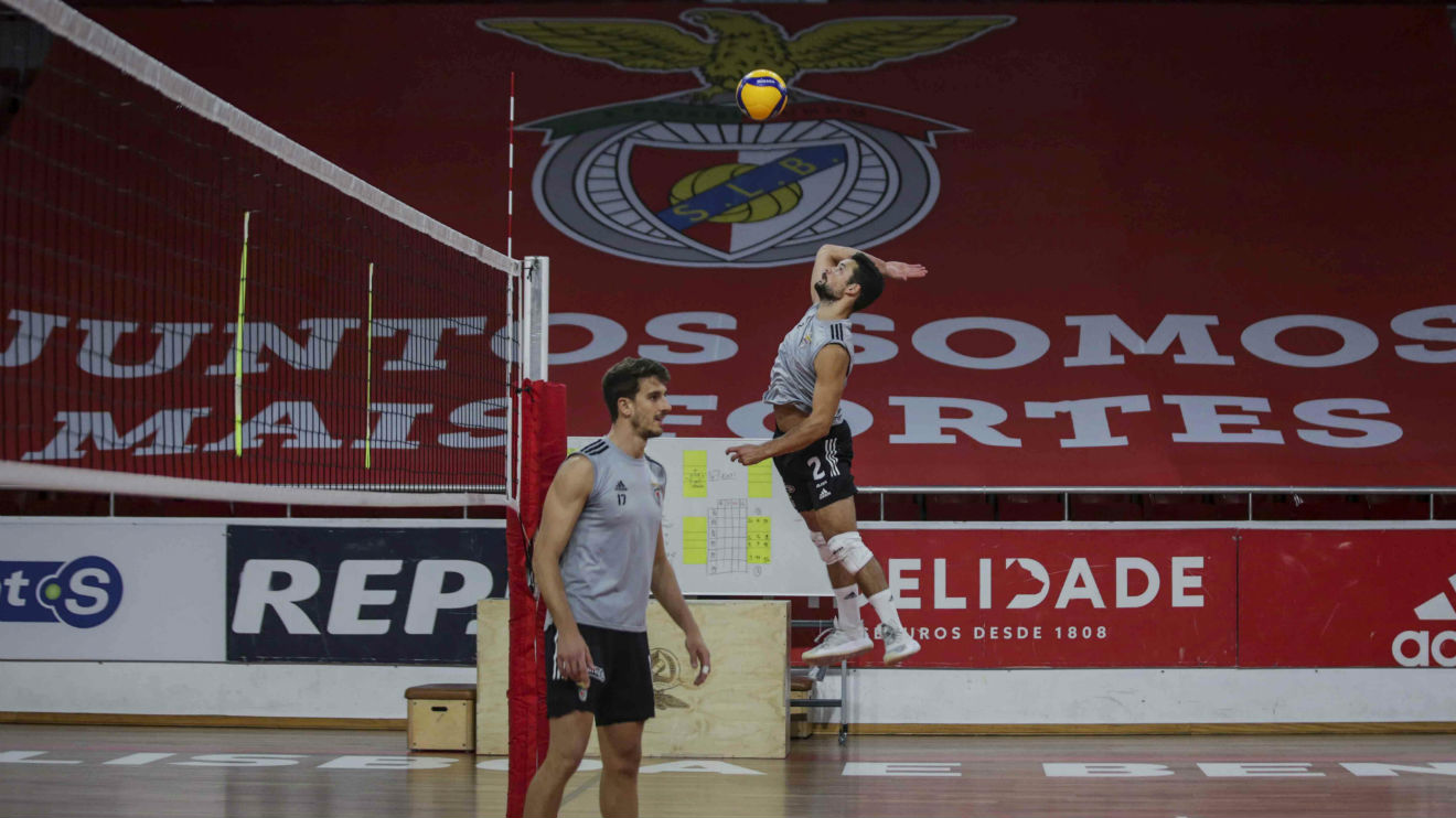 Treino Voleibol Benfica