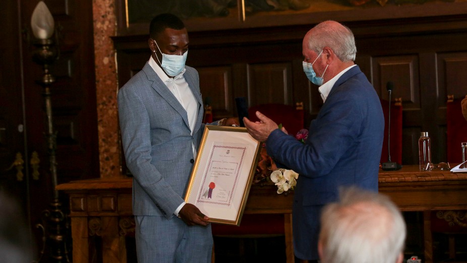 Pichardo recebeu Medalha de Honra da Cidade de Setúbal