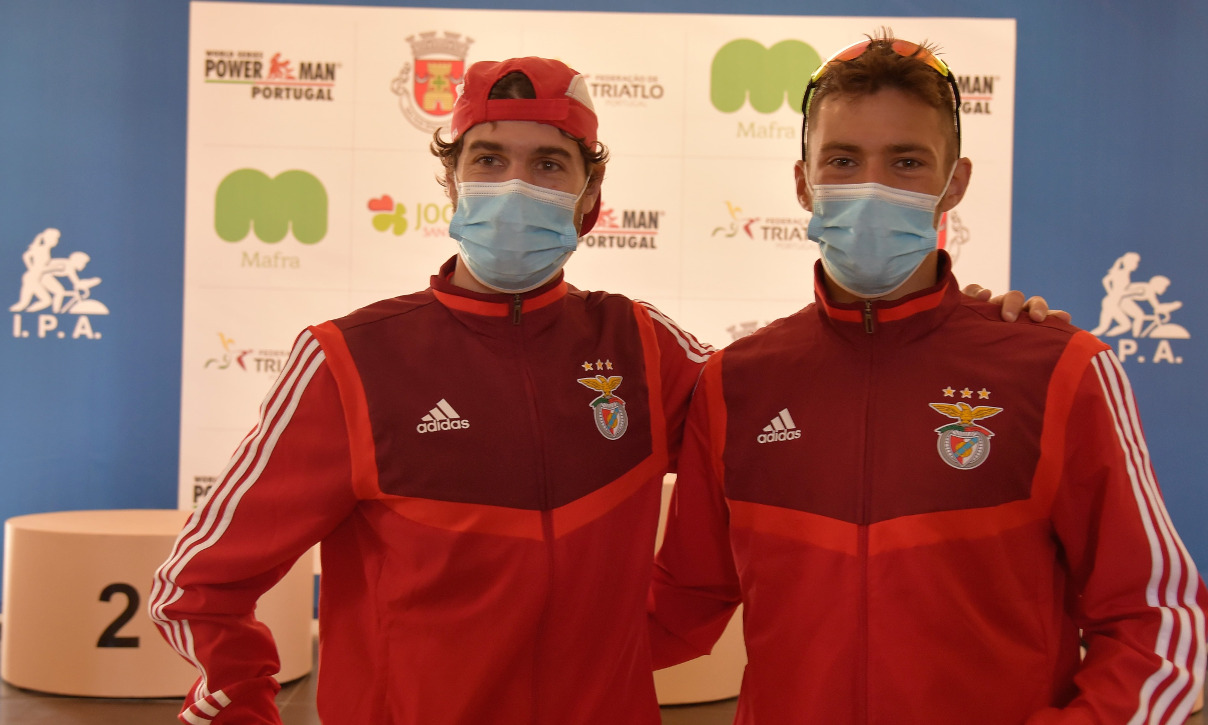 António Barata e Miguel Arraiolos, Benfica, Duatlo Powerman Portugal