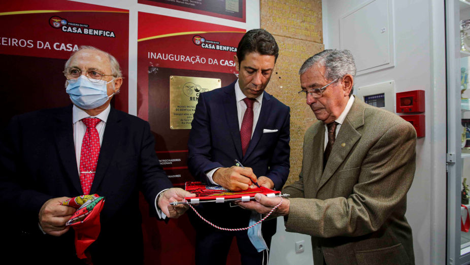 Rui Costa na Casa Benfica Figueira da Foz