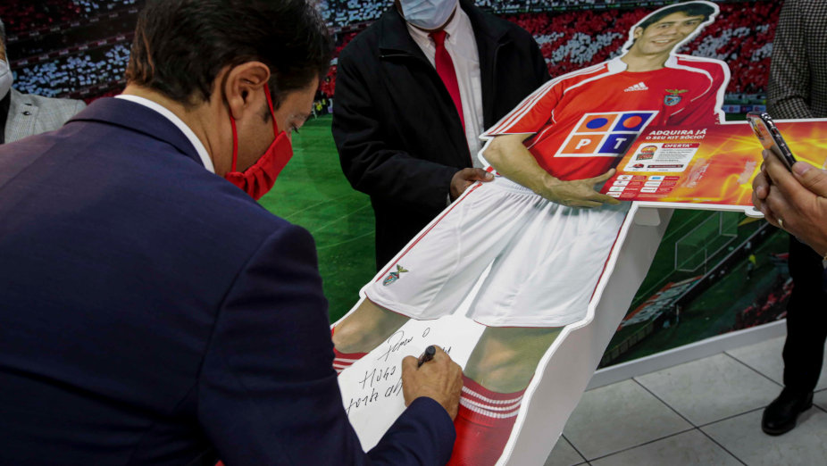 Rui Costa na Casa Benfica Figueira da Foz