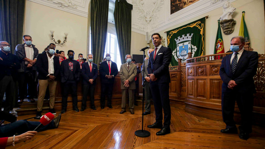 Rui Costa na Casa Benfica Figueira da Foz