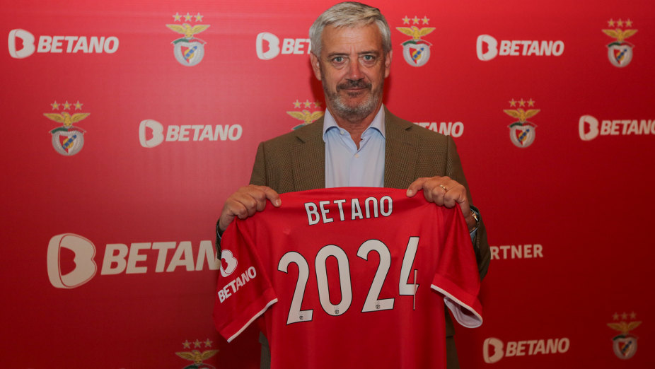 Betano is the new official betting sponsor of SL Benfica