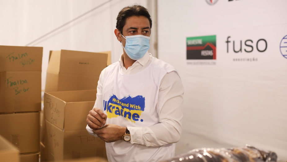 Recolha de bens para a Ucrânia