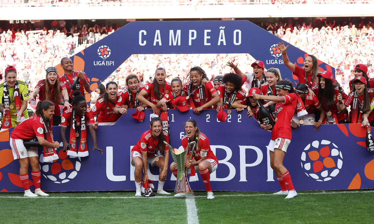 Equipa feminina do Benfica