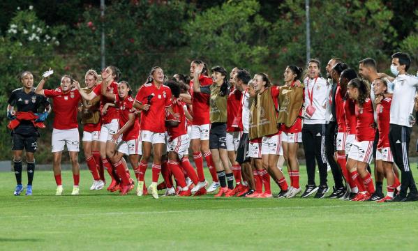 Benfica fez hist&#243;ria: primeira presen&#231;a na fase de grupos da Champions feminina