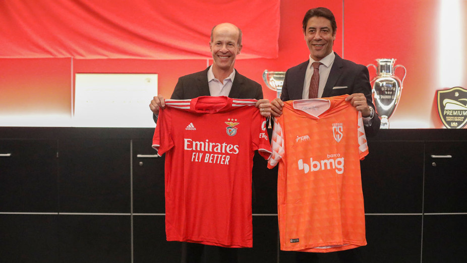 Benfica e Coimbra Sports (Brasil) assinaram acordo de parceria técnica de longa duração