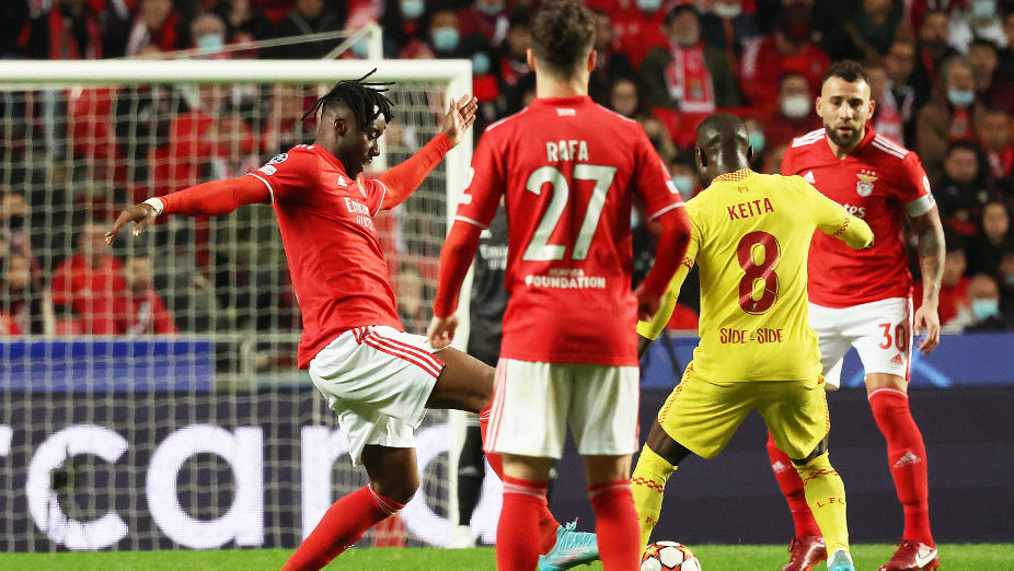 Benfica-Liverpool 1.ª mão dos quartos de final da Liga dos Campeões