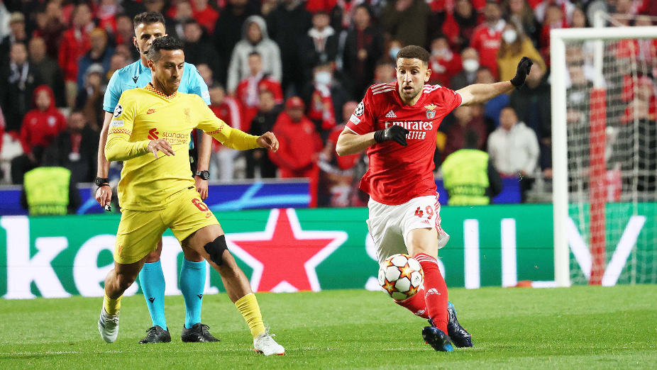 Benfica-Liverpool 1.ª mão dos quartos de final da Liga dos Campeões