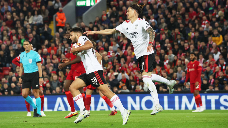Liverpool-Benfica 2.ª mão dos quartos de final da Liga dos Campeões 