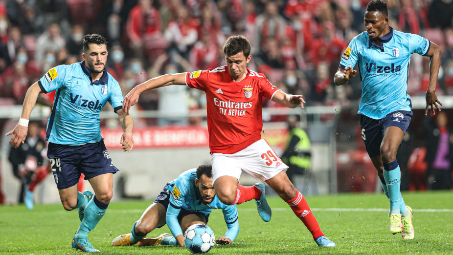 Benfica-Vizela da 26.ª jornada da Liga Bwin
