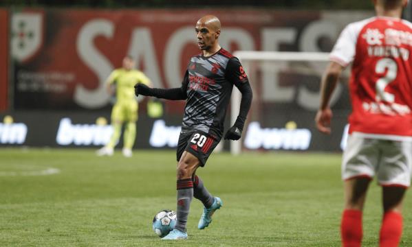 Jo&#227;o M&#225;rio scored one of Benfica&#39;s goals in Braga