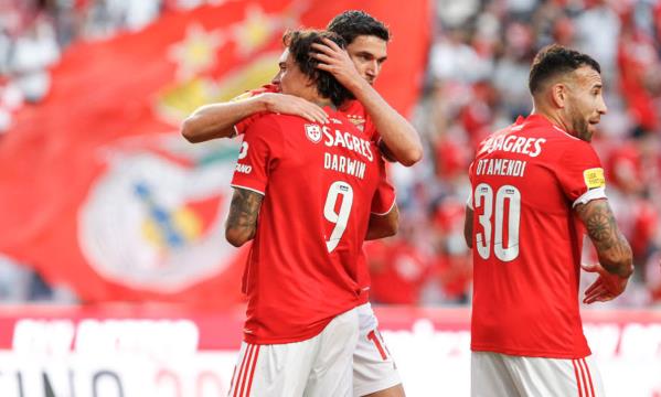 Festejos do Benfica
