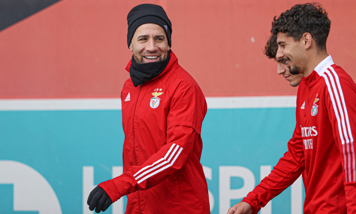 Treino do Benfica
