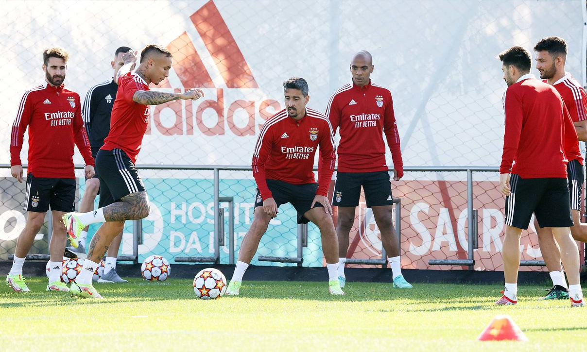 Treino do Benfica