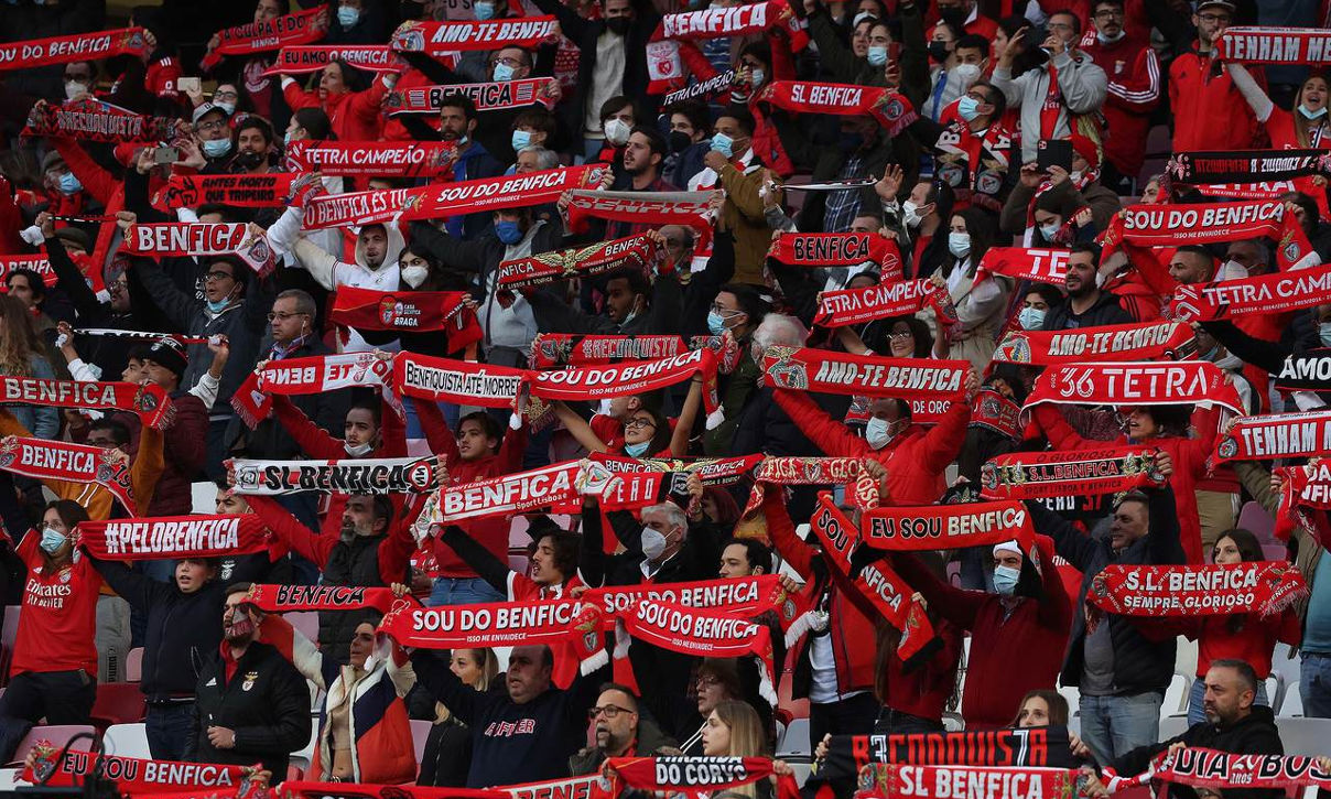 Adeptos do SL Benfica