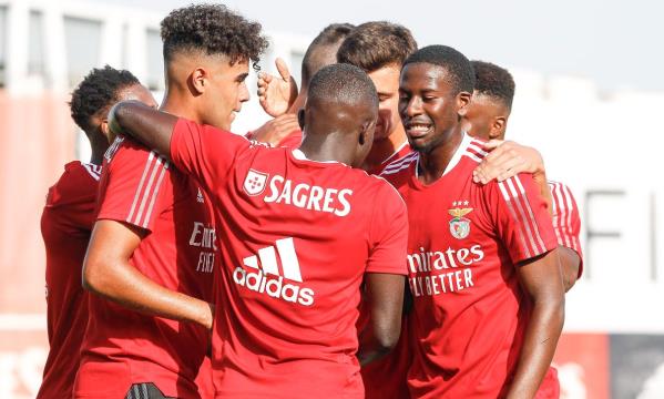 Festejos do Benfica B