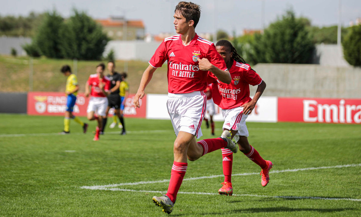 Diogo Martins no Benfica-Estoril