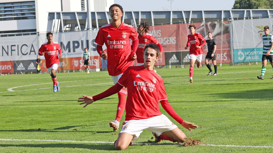 João Rego, equipa de Juvenis do Benfica