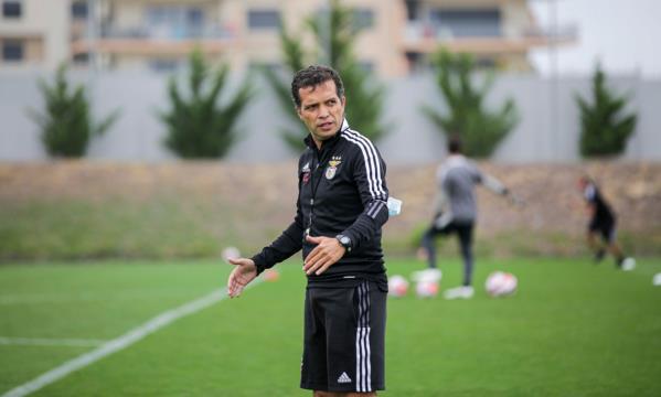 Luis Castro, treinador da equipa Sub-23 do Benfica
