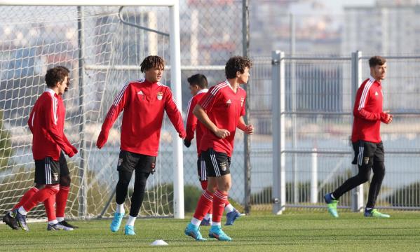 Treino da equipa Sub-23 do Benfica
