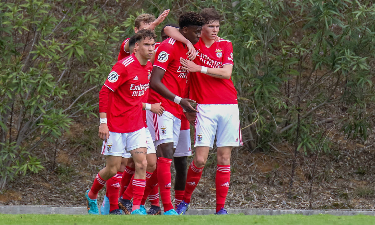 Golo de Luís Semedo festejado pelo Benfica